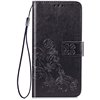 Case Flower Book Samsung A225 A22 4G black