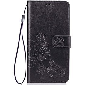 Case Flower Book Samsung A346 A34 5G black