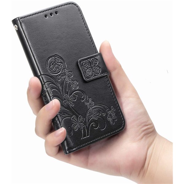 Case Flower Book Samsung A346 A34 5G black