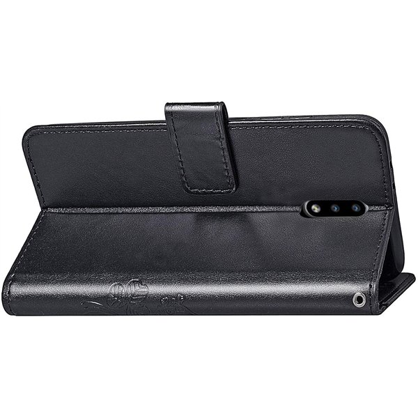 Case Flower Book Samsung A356 A35 5G black