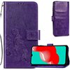 Case Flower Book Samsung A566 A56 5G violet