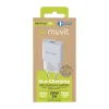 Sieninis įkroviklis Muvit for Change HC-261 Balta