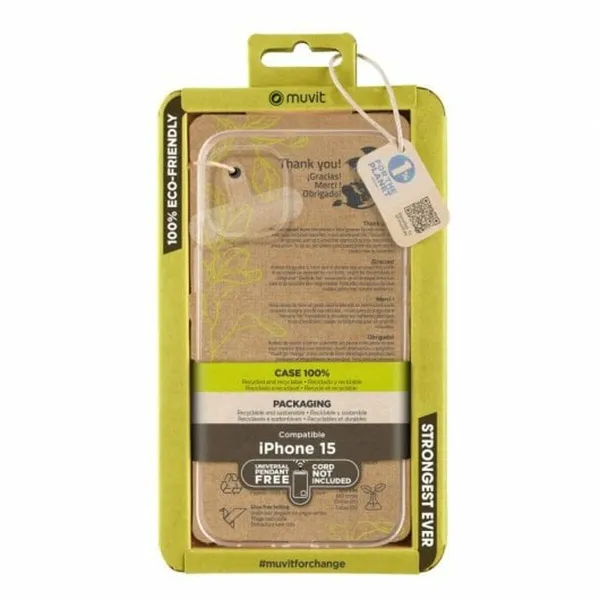Mobile cover Muvit iPhone 15