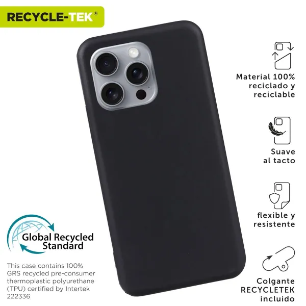 Pārvietojams Pārsegs Muvit iPhone 16 Pro Melns