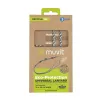 Mobile Phone Lanyard Muvit for Change Black White