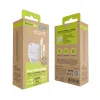 Wall Charger + USB-C Cable Muvit for Change White