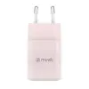 Wall Charger + USB-C Cable Muvit for Change  Glass GaN Pink