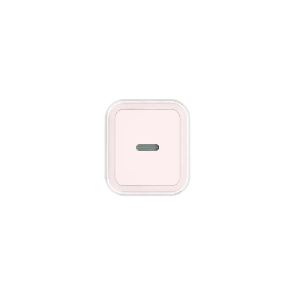 Wall Charger + USB-C Cable Muvit for Change  Glass GaN Pink