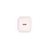 Wall Charger + USB-C Cable Muvit for Change  Glass GaN Pink