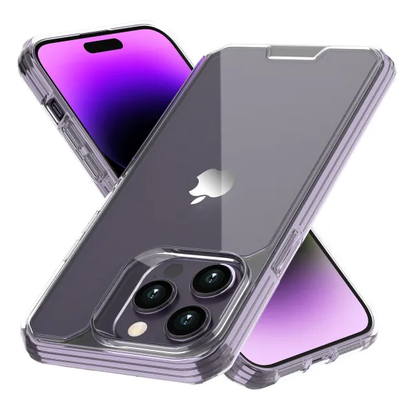 Pārvietojams Pārsegs Muvit for Change iPhone 14 Pro Max Caurspīdīgs