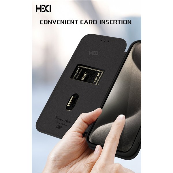 Dėklas HDD Classic Wallet Case Samsung A135 A13 4G žalias