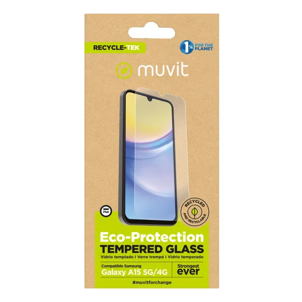 Matkapuhelimen näytönsuoja Muvit for Change Galaxy A15 4G/5G