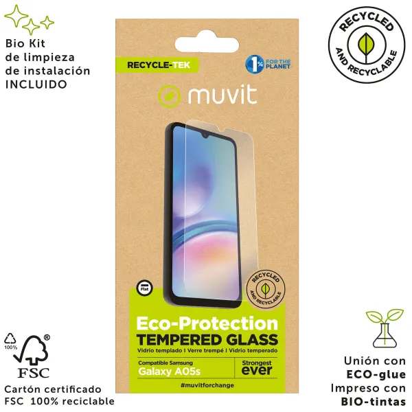Matkapuhelimen näytönsuoja Muvit for Change Galaxy A05S