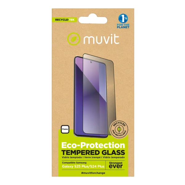 Matkapuhelimen näytönsuoja Muvit for Change Galaxy S25 Plus/S24 Plus
