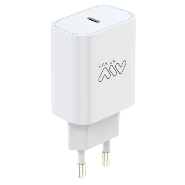 Sieninis įkroviklis Myway Balta 25 W