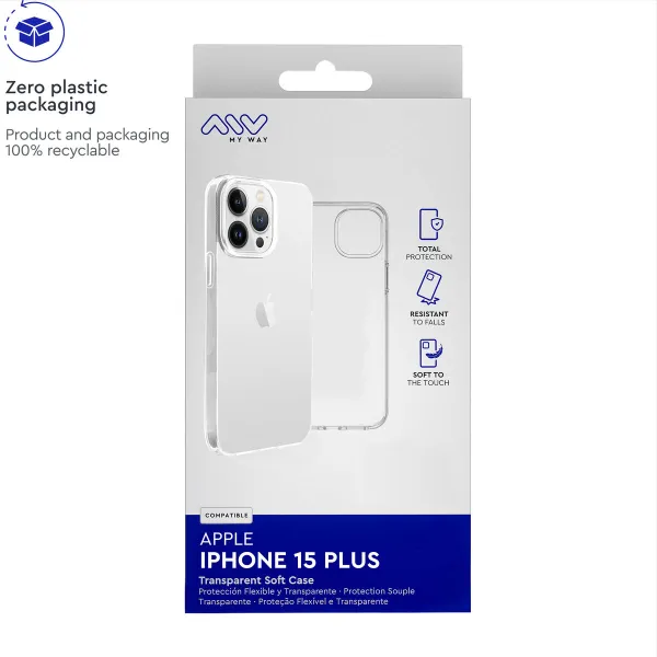 Pārvietojams Pārsegs Myway iPhone 15 Plus