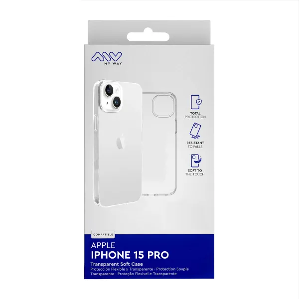 Pārvietojams Pārsegs Myway iPhone 15 Pro