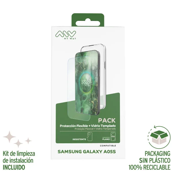 Mobilā Telefona Vāciņš un Aizsargierīce Myway Galaxy A05S Samsung Galaxy A03S