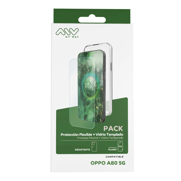 Mobilā Telefona Vāciņš un Aizsargierīce Myway A80 5G Oppo A98