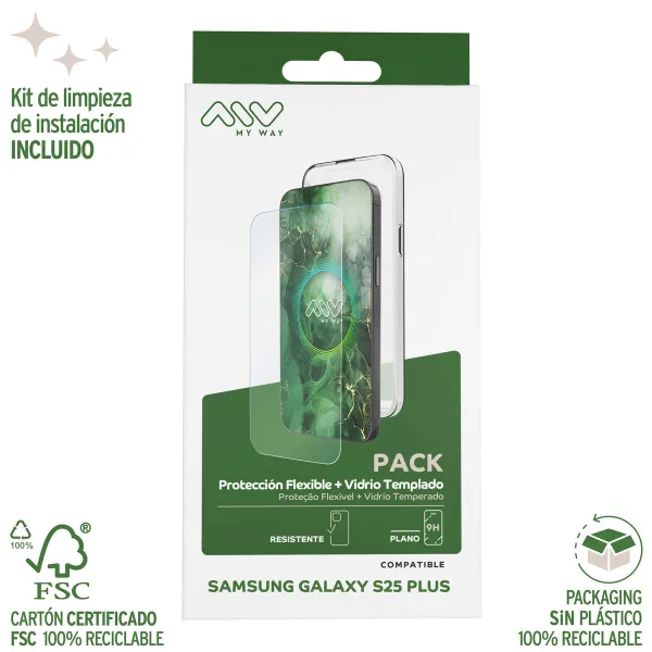 Mobilā Telefona Vāciņš un Aizsargierīce Myway Galaxy S25 Plus Samsung Galaxy S23 Plus