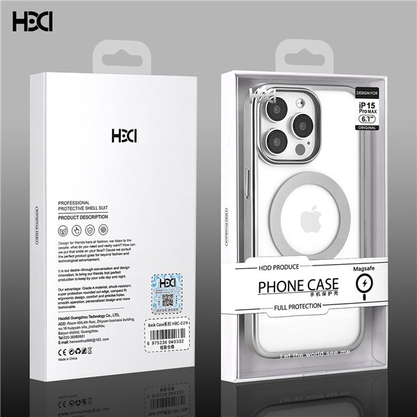 HDD Electro MagSafe Case Samsung S918 S23 Ultra 5G grey