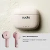 Bluetooth-наушники in Ear Sudio A1 True Wireless Розовый