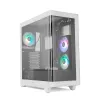 ATX Semi-tower Box Nox-Xtreme NXHUMMERETHERBW White