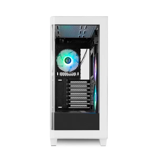 ATX Semi-tower Box Nox-Xtreme NXHUMMERETHERBW White