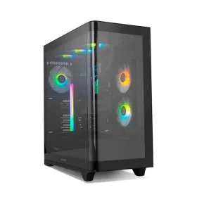ATX Semi-tower Box Nox-Xtreme NXHUMMERETHERBK Black