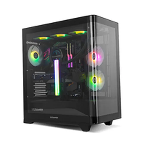 ATX Semi-tower Box Nox-Xtreme NXHUMMERETHERBK Black