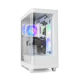 ATX Semi-tower Box Nox-Xtreme NXHUMMERETHERWH White Black