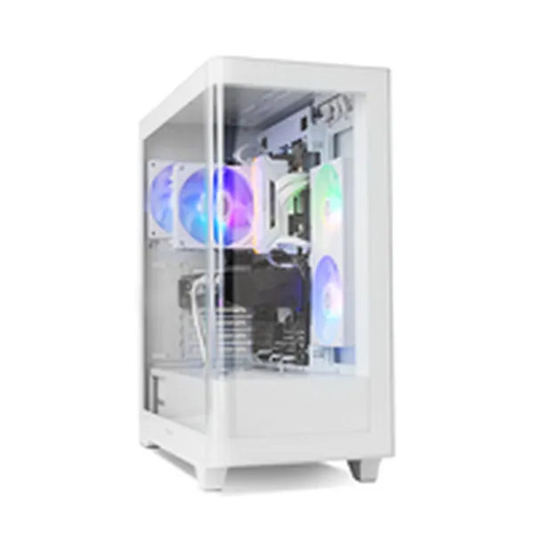 ATX Semi-tower Box Nox-Xtreme NXHUMMERETHERWH White Black