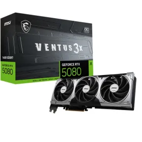 Grafikas Karte MSI RTX 5080 16G VENTUS 3X OC 16 GB GEFORCE RTX 5080 GDDR6X GDDR7