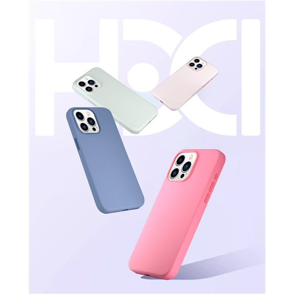 HDD Silicone MagSafe Case Apple iPhone 16 Pro Max dark blue