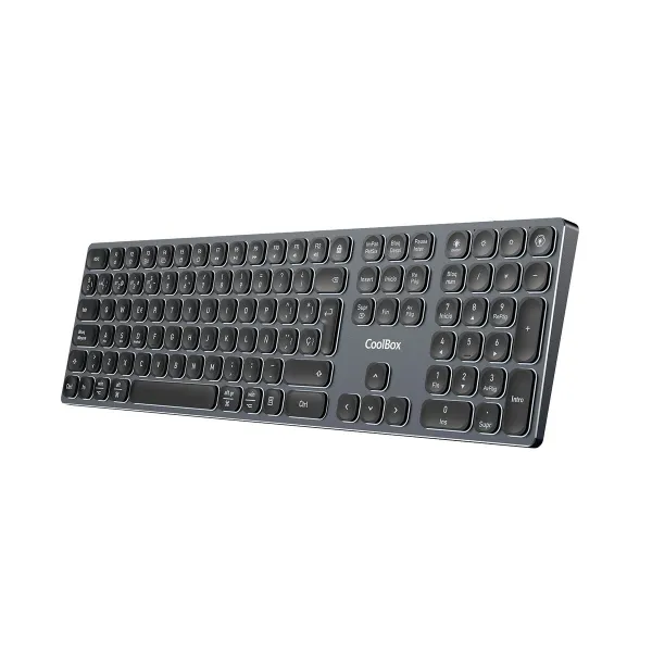 Klaviatūra ir pelė CoolBox COO-TEW02-BKB Juoda