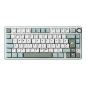 Klaviatūra Royal Kludge R75 Sidabras RGB