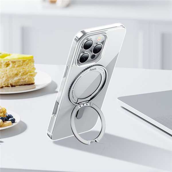 Case Hoco Magnetic Stand 2in1 Apple iPhone 16 Pro Max black