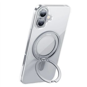 Case Hoco Magnetic Stand 2in1 Apple iPhone 16 transparent