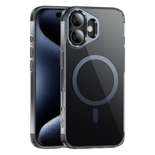 Dėklas Hoco VIP Magnetic Protective Case Apple iPhone 16 juodas