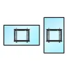 TV Sienā Montējams Plaukts Neomounts WL95-800BL1 70" 42" 35 kg
