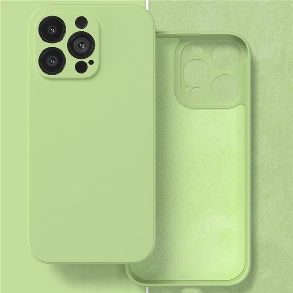 Case Liquid Silicone 1.5mm Apple iPhone 16 Pro mint