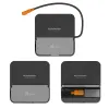 USB Centrmezgls j5create JCD624-N Melns Pelēks