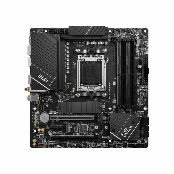 Pagrindinė plokštė MSI PRO B650M-A WIFI AMD AMD B650 AMD AM5