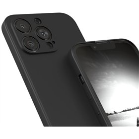 Dėklas Liquid Silicone 1.5mm Xiaomi Redmi 15C 4G juodas