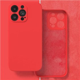 Case Liquid Silicone 1.5mm Xiaomi Redmi Note 13 5G/Redmi Note 14S red