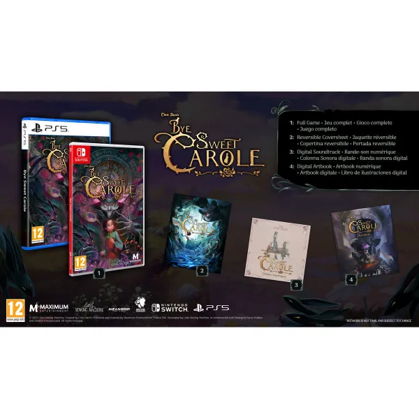 Videomäng Switch konsoolile Just For Games Bye Sweet Carole