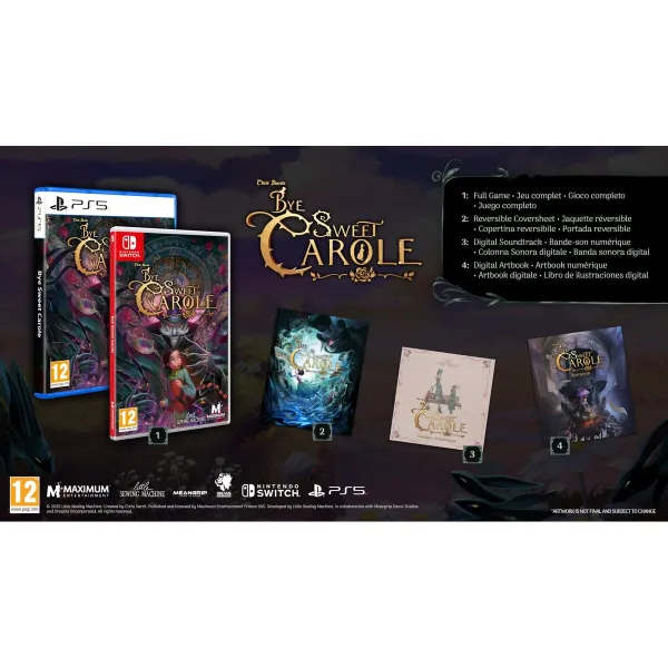 Videomäng Switch konsoolile Just For Games Bye Sweet Carole
