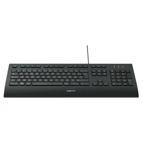 Klaviatūra Logitech K280E Juoda Prancūzų AZERTY