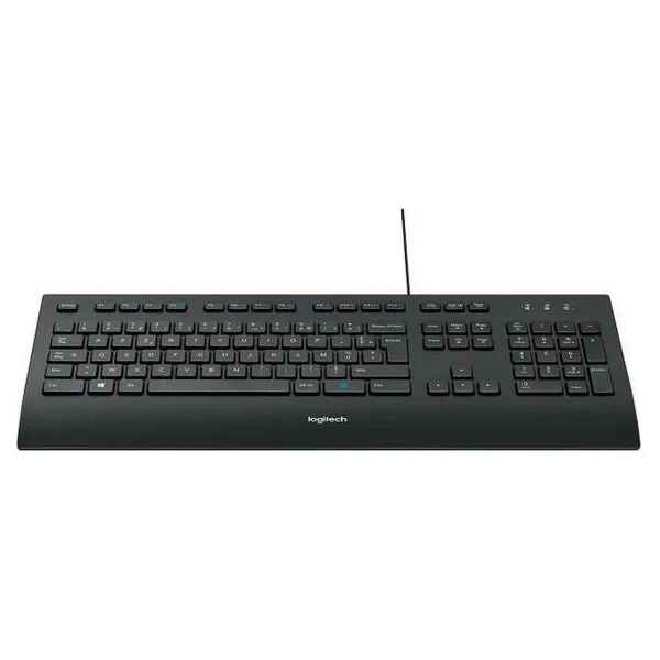 Klaviatūra Logitech K280E Juoda Prancūzų AZERTY