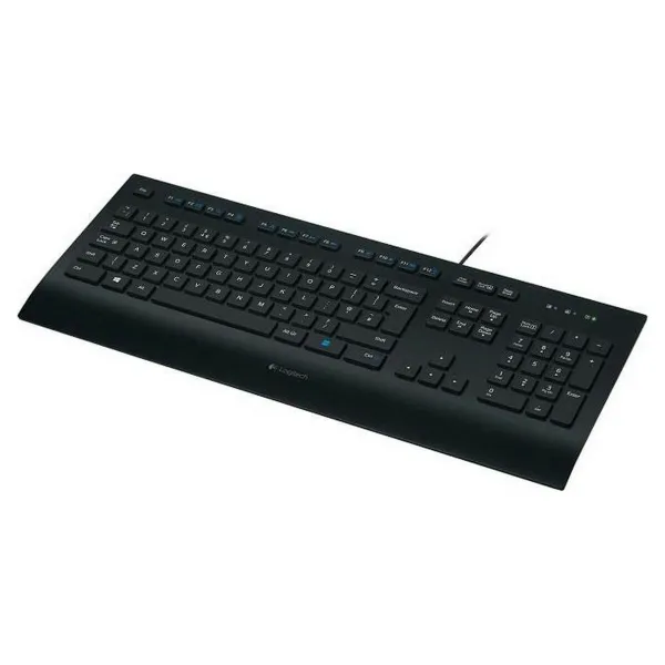 Klaviatūra Logitech K280E Juoda Prancūzų AZERTY
